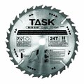Task Tools Bld Saw Cir 7-1/4in Carb 40tpi T22652B